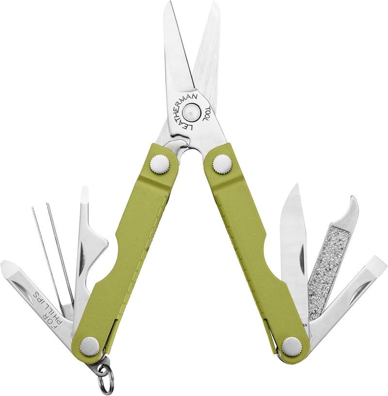 LEATHERMAN , Micra, Keychain Multi-tool with Grooming Tools, Mini Pocketknife for Everyday Carry (EDC), Hobbies & Outdoors, Built in the USA, Mojito - Image 2